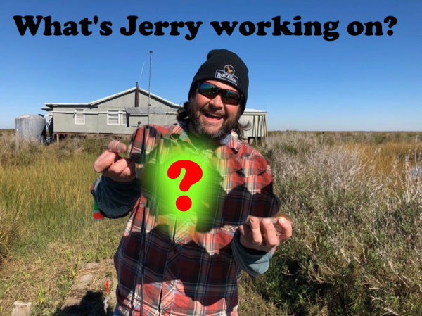 Whats Jerry Allen Working on while at home?